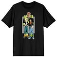 thumbnail image 1 of Dragon Ball Z Anime Android 16, 17, & 18 characters  Black Tee- M, 1 of 3