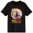 thumbnail image 1 of Dragon Ball Z Anime Characters Group Shot Mens Black Graphic Tee Shirt - M, 1 of 4