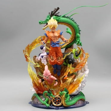 Dragon Ball Z Anime Figure Super Saiyan Son Goku Shenron Action Figurine Pvc Statue Model Collection Ornament Toy Christmas Gift