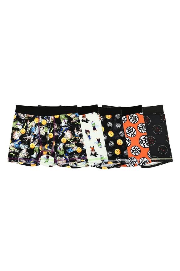 Dragon Ball Z Anime Heroes Multipack Boys Boxer Briefs Boxer Shorts-Size-6