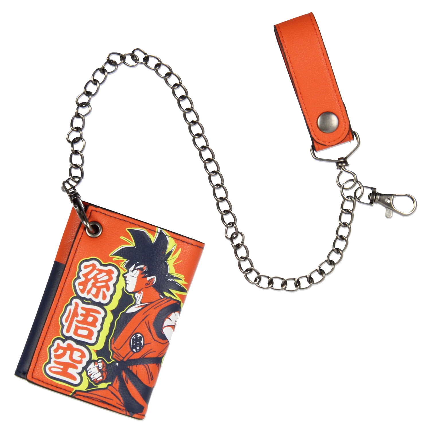 Dragon Ball Z Anime Son Goku Tri-Fold Wallet with ID Card Slots