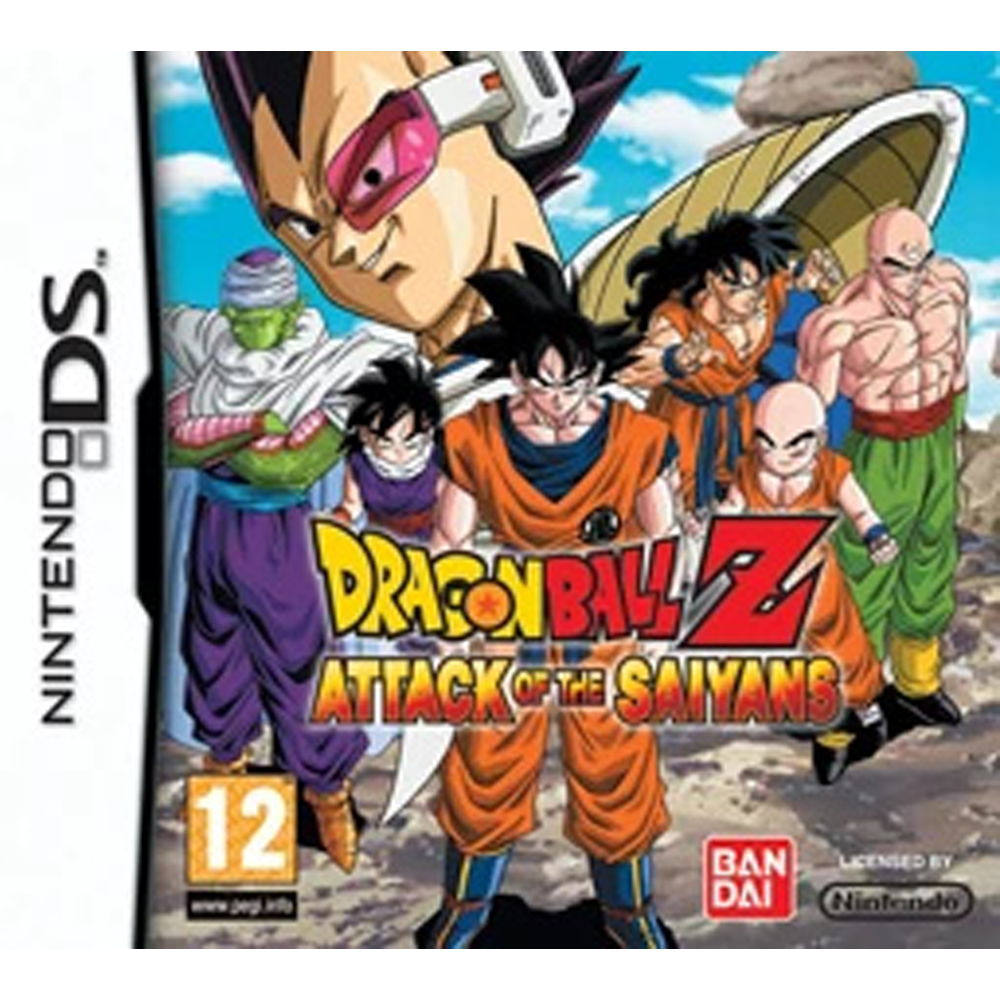 Dragon Ball Z: Attack of the Saiyans - NDS Game Cartridge DS Game Only