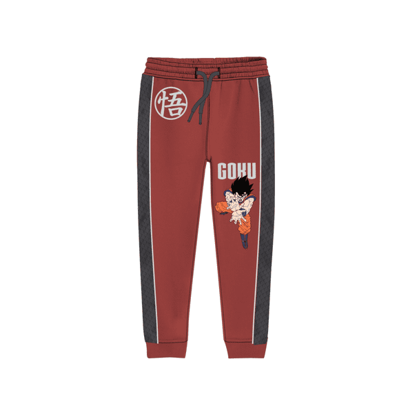 Dragon Ball Z Boys Goku Active Jogger Pants, Sizes 4-16