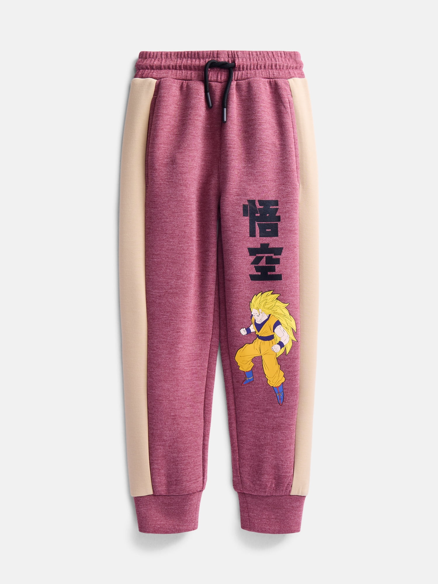 Dragon Ball Z Boys Fleece Jogger Sweatpants, Sizes 4-16