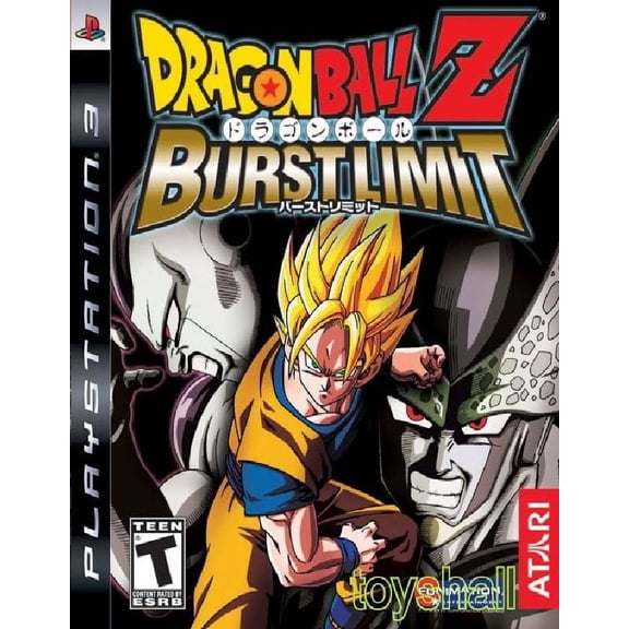 Restored Dragon Ball Z: Burst Limit Fighting Game for PlayStation 3, Physical Format, 4 Offline Players, Parental Controls