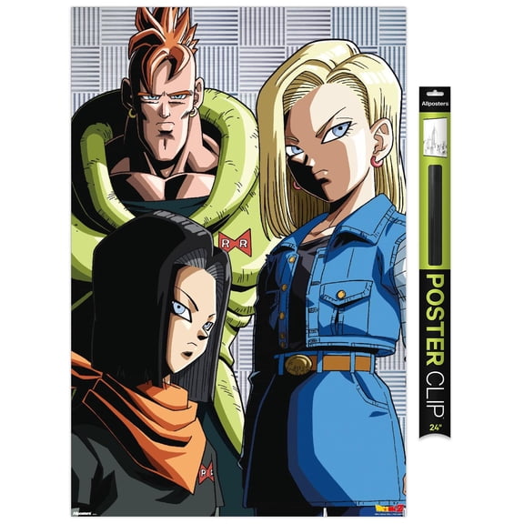 Dragon Ball Z: Cell Saga - Android Wall Poster, 22.375" x 34"