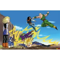 Dragon Ball Z: Cell Saga - Battle Wall Poster, 22.375" x 34"