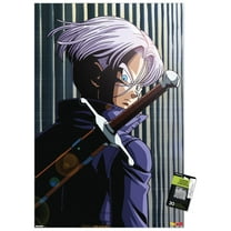 Dragon Ball Z: Cell Saga - Trunks Wall Poster with Pushpins, 22.375" x 34"