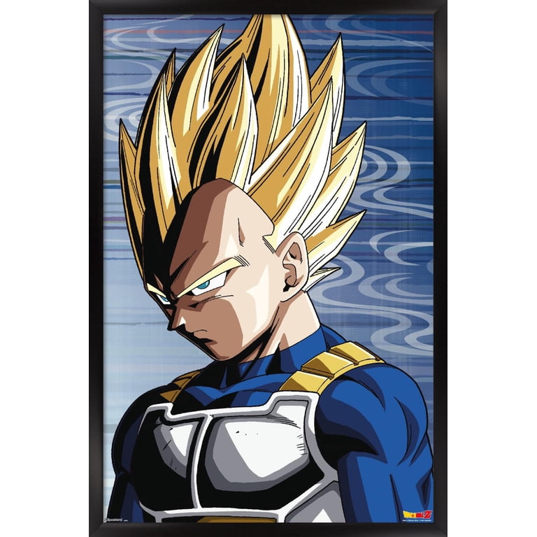 Dragon Ball Z: Cell Saga - Vegeta Super Saiyan Wall Poster, 22.375