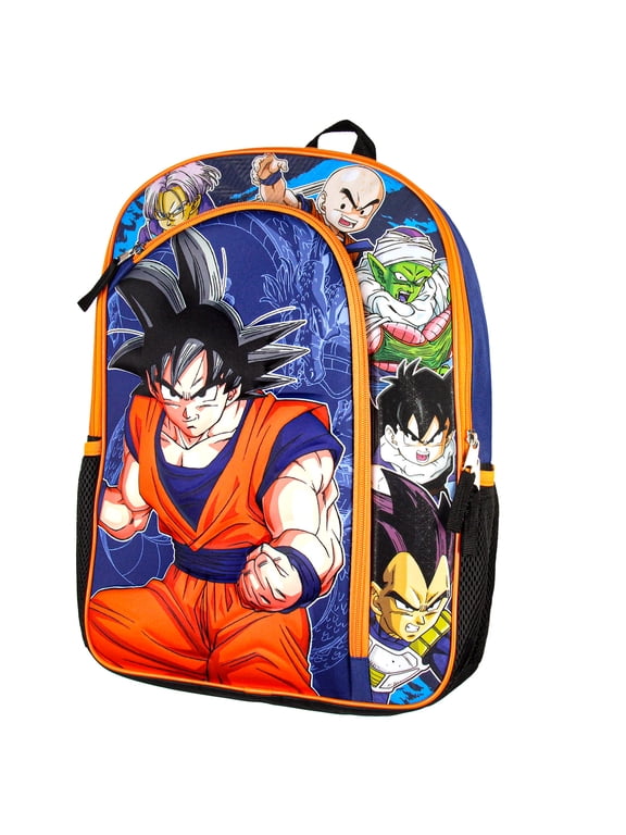 Dragon Ball Z Anime Manga 3D Goku Character Panel Character Molded Eva School Kids Backpack