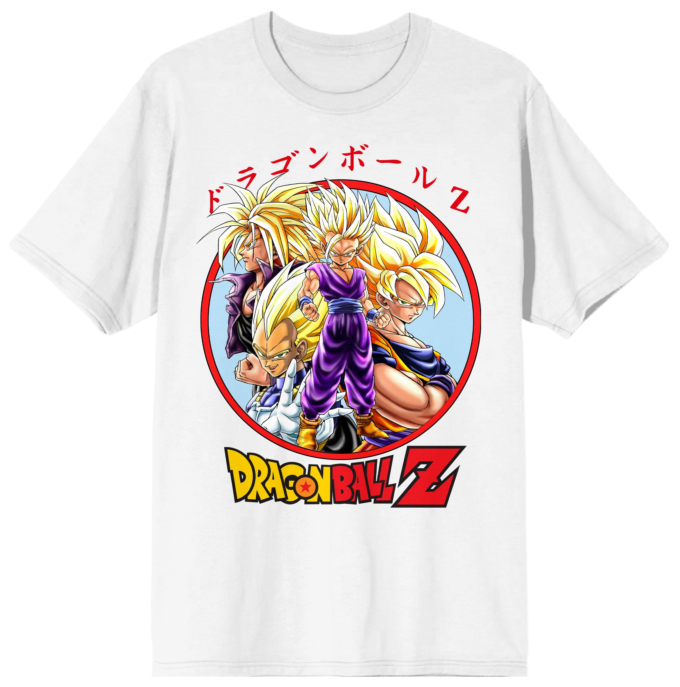  Dragon Ball Z Anime Cartoon Character Group Men's Short Sleeve  Graphic Tee Shirt : Clothing, Shoes & Jewelry