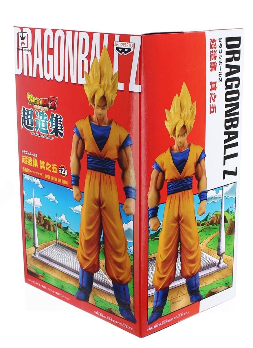 Figura Action Banpresto Dragon Ball Z - Super Saiyan God Son Goku, Serie Chozousyu, Altezza 15 Cm (6 Pollici)