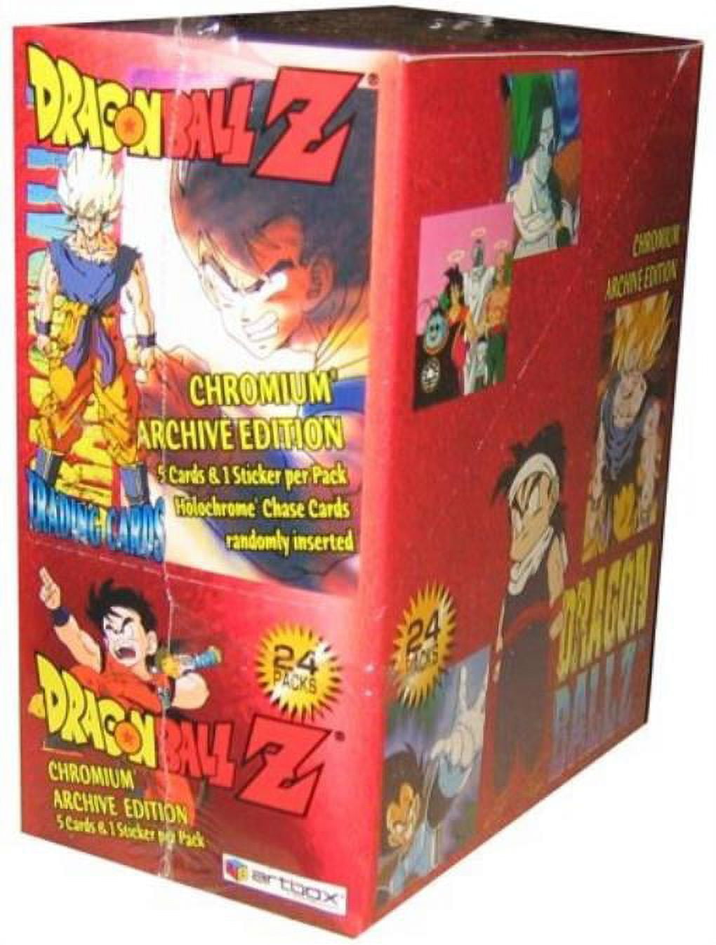 Dragon Ball Z Chromium Archive Edition Trading Card Box (24
