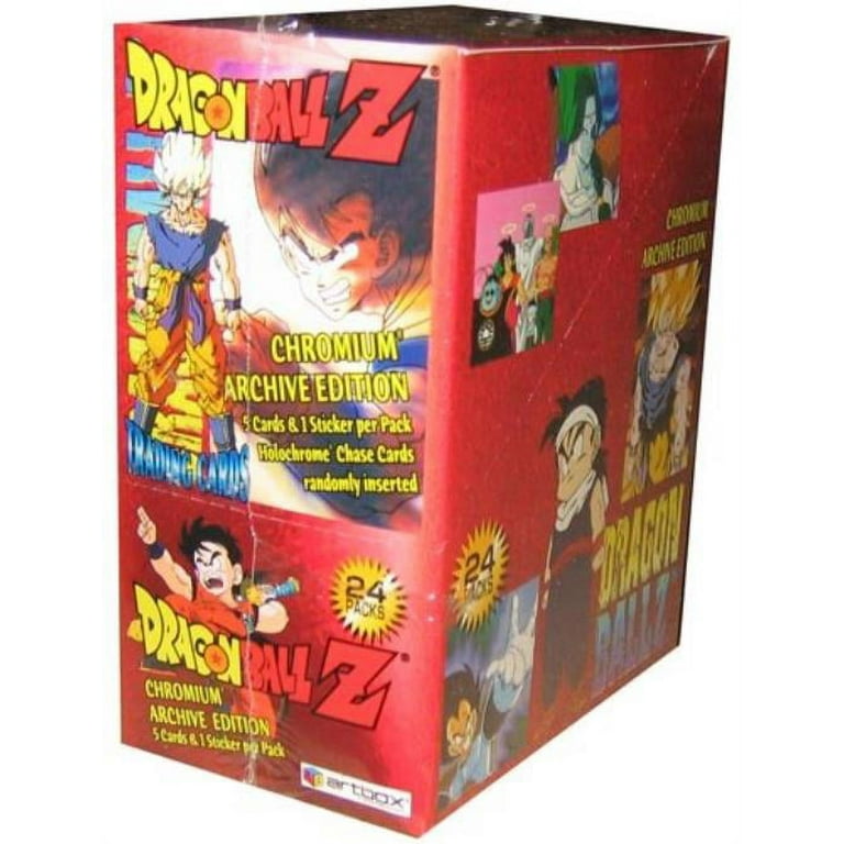 新品✨BIOHAZARD CHROMIUM TRADING CARDS Dragon Ball Z Chromium Archive Edition Trading Card Box (24