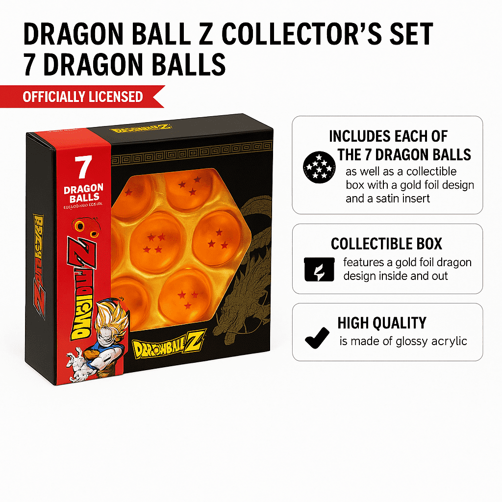 ABYstyle Officially Licensed Dragon Ball Z Collector's Set 7