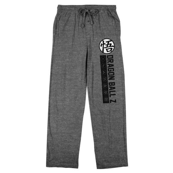 Dragon Ball Z Dragon Balls Men'S Heather Grey Sleep Pants-Medium