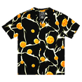 thumbnail image 1 of Dragon Ball Z Dragon Balls Short Sleeve Black Button-Down Shirt-3XL, 1 of 4