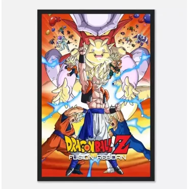 Dragon Ball Z Fusion Reborn Anime Movie Wall Art-Poster Wall Art, Home Decor NO FRAMED POSTER