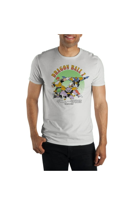 Dragon Ball Z Ginyu Force White Short-Sleeve T-Shirt-Medium