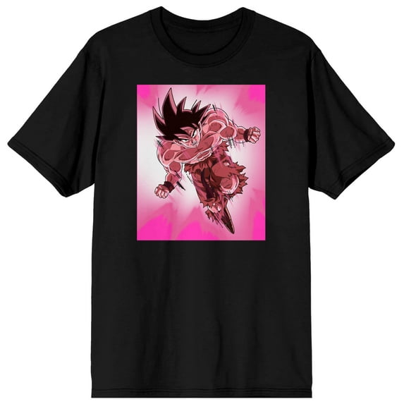 Dragon Ball Z Goku 9000 Men's Black Tee-4XL