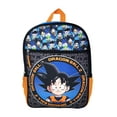 Dragon Ball Z Goku Backpack 16" DBZ Gohan Vegeta Piccolo Gotenks