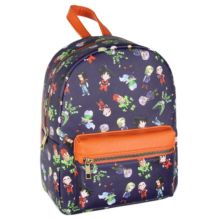 dragon ball z mini backpack LOUNGEFLY Goku and printed details Dragon Ball Z Goku Cell
