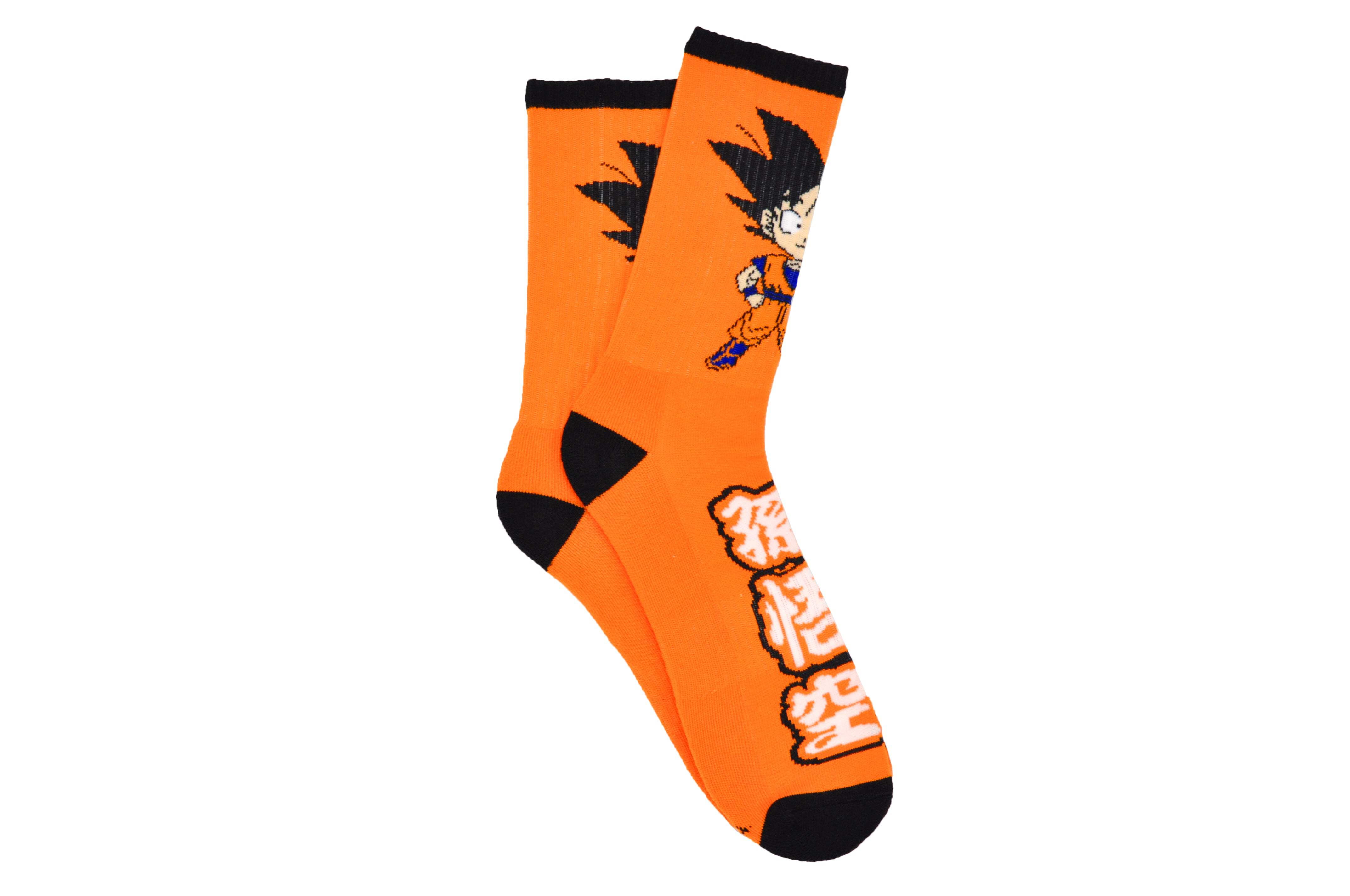 DRAGON BALL Z Goku Chibi Athletic Crew Socks, OSFM