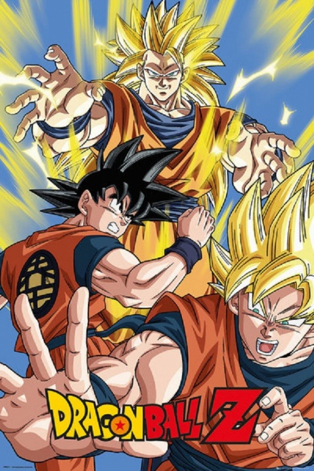 Dragon Ball Z Goku Laminated Poster (24 x 36)