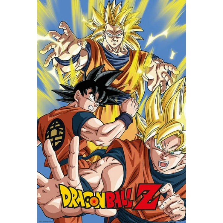 Buy GOKU, Print Poster Poster Dragon Ball Z, Illustration Online