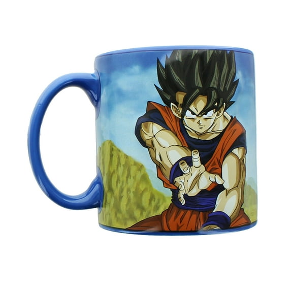 Dragon Ball Z Goku & Logo 20oz Ceramic Coffee Mug