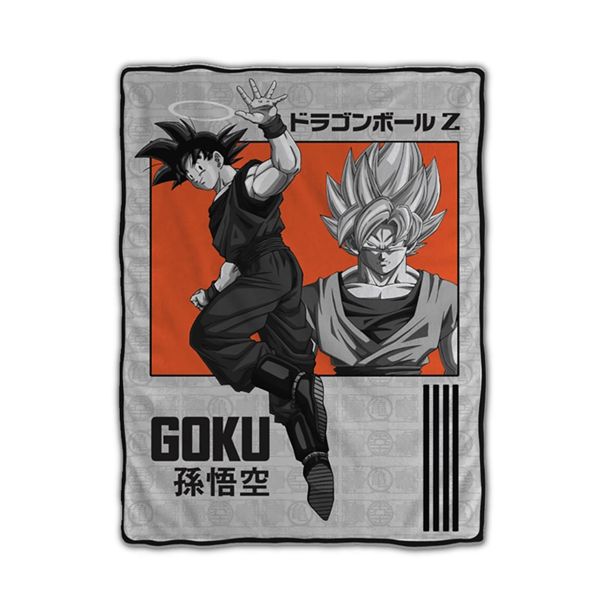 Dragon Ball Super Son Goku Y Vegeta Fleece blanket 100 x 140 cm Blue -  Internet-Home&Garden