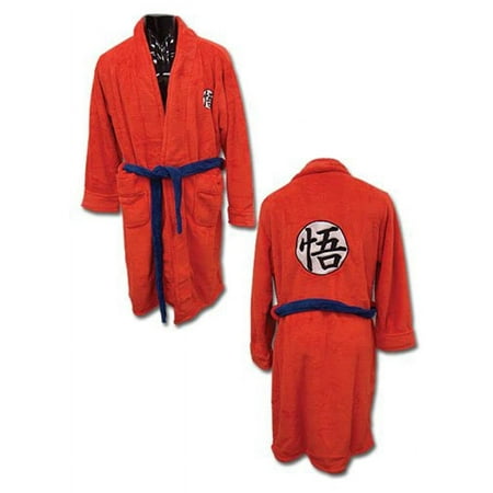 Dragon Ball Z Goku Uniform Bathrobe Adult One Size Fits Most