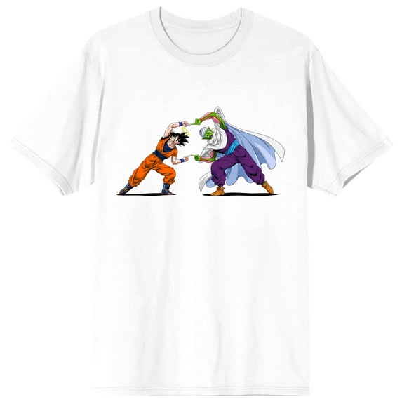 Dragon Ball Z Goku and Piccolo Fusion White Graphic Tee - XXL
