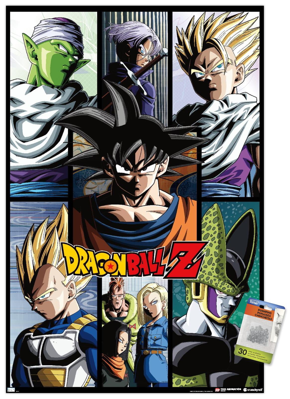 Dragon Ball Z - Grid Wall Poster, 22.375