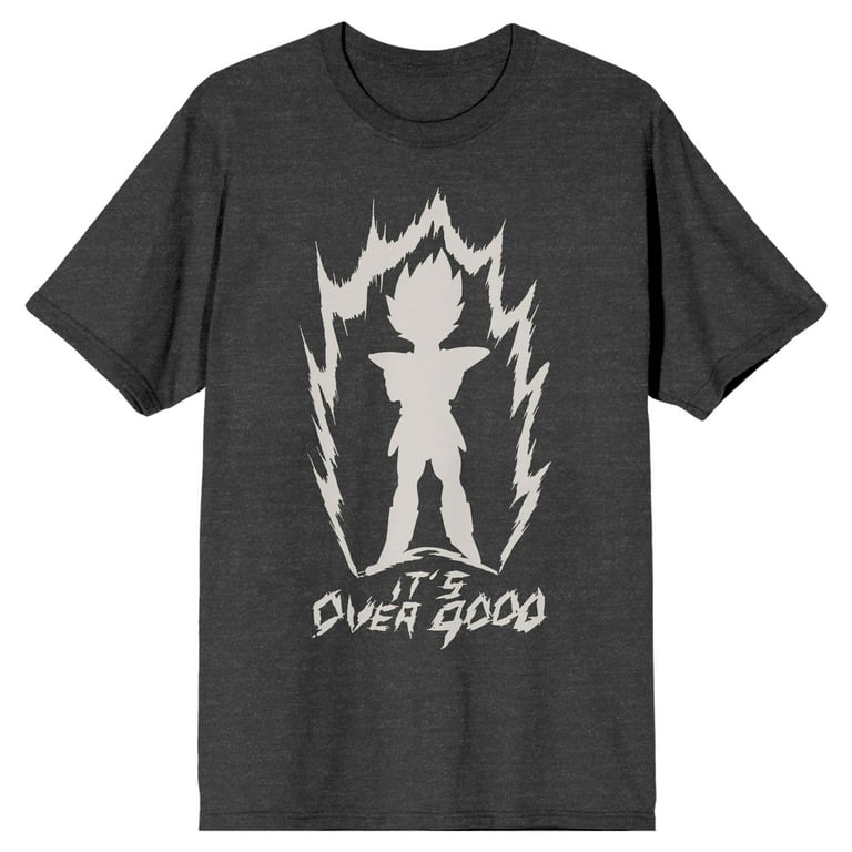 ドラゴンボール、ベジータ、OVER 9000! 、Tシャツ、ネイビー、XL 人気》 ドラゴンボールZ tシャツ ベジータ it's over9000 M