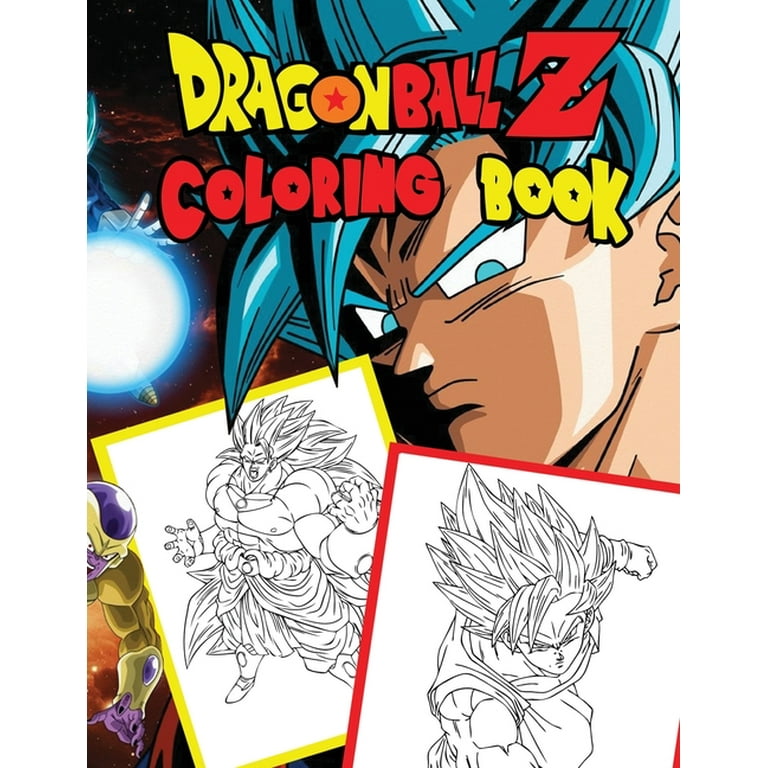 Dragon Ball Z: Jumbo DBS Coloring Book: 100 High Quality Pages