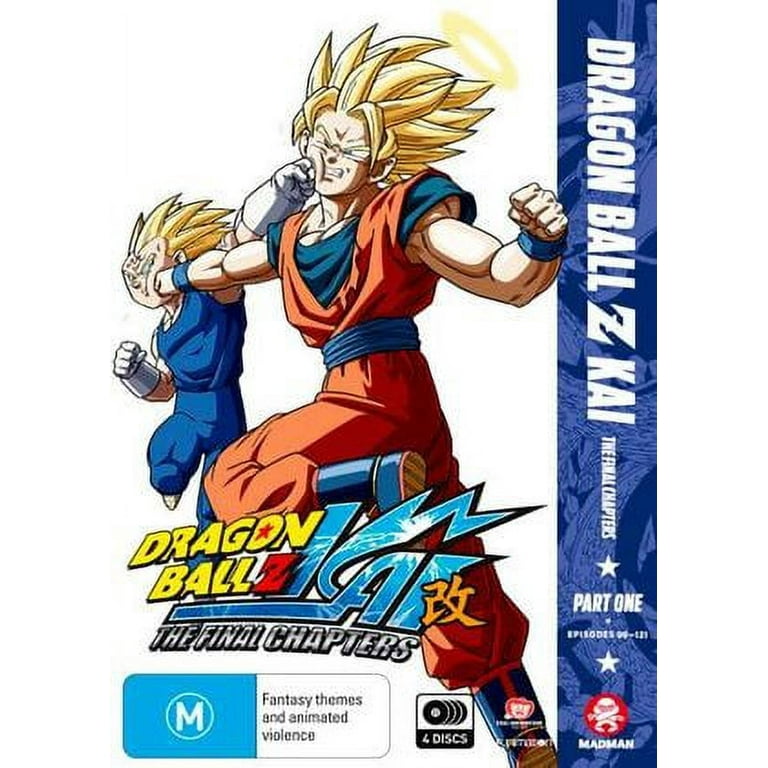 Dragon Ball Z Kai: The Final Chapters - Part 1 (Episodes 99 - 121) - 4-DVD  Set [ NON-USA FORMAT, PAL, Reg.4 Import - Australia ]