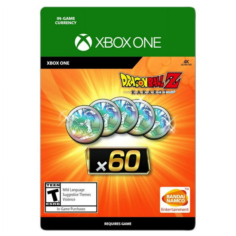 [Digital] Z: (x60) Xbox Platinum Coin Kakarot One - Dragon Ball -