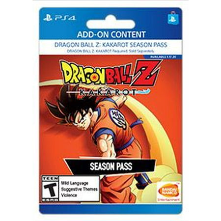 Dragon Ball Z: Kakarot Season Pass, Bandai Namco, PlayStation 4 [Digital Download]