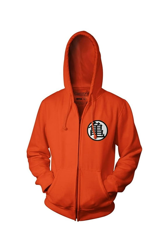 Kame Symbol Zip-Up Hoodie