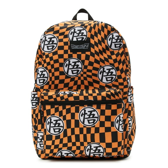 Dragon Ball Z Kanji 17" Laptop Backpack, Orange