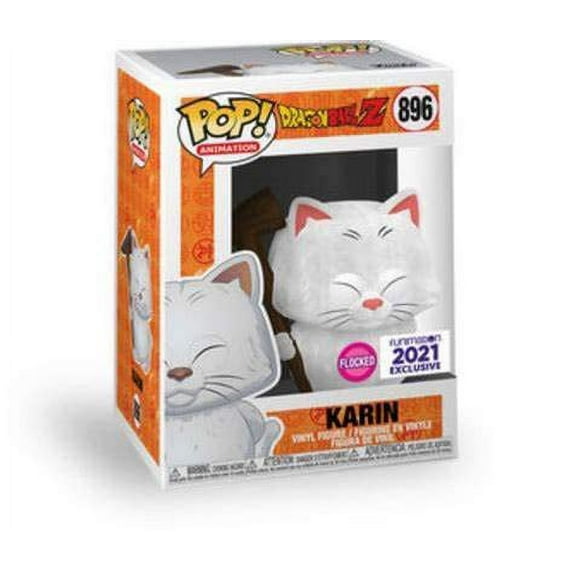 Dragon Ball Z Karin Flocked Funko Pop! Animation Vinyl Figure #896 (Funimation 2021 Exclusive)