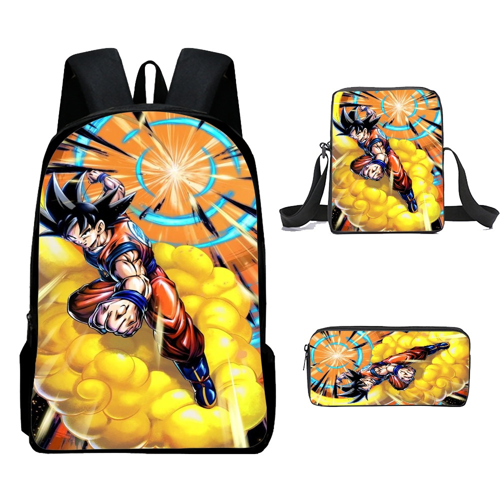Dragon Ball Z Kids Large Capacity Shoulder School Bag Unisex