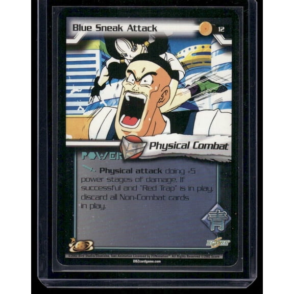 Dragon Ball Z Krillin 2003 Score Entertainment #12 Lightly Played Trading Card
