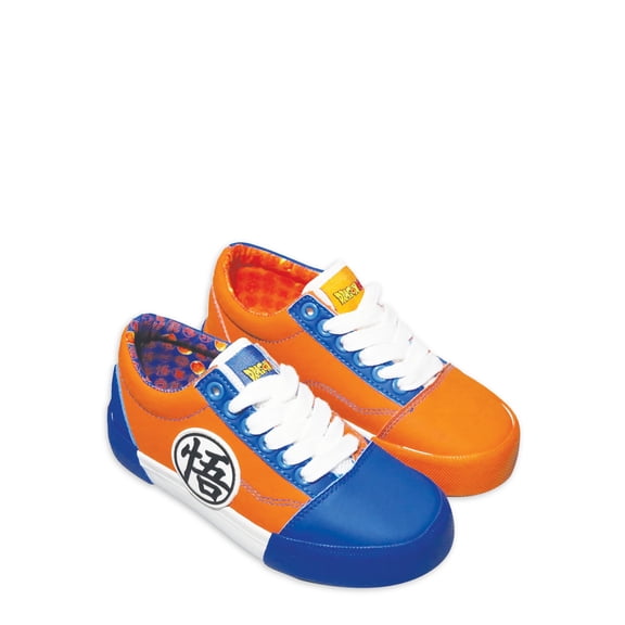 Dragon Ball Z Little Boy & Big Boy Canvas Low-Top Sneaker, Sizes 11-7