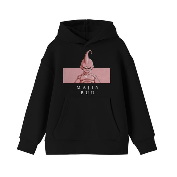 Dragon Ball Z Majin Buu Youth Hoodie in Black-M