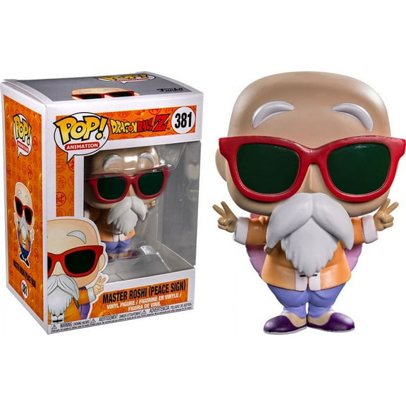 Dragon Ball Funko POP! Animation Master Roshi Vinyl Figure [Peace Sign]