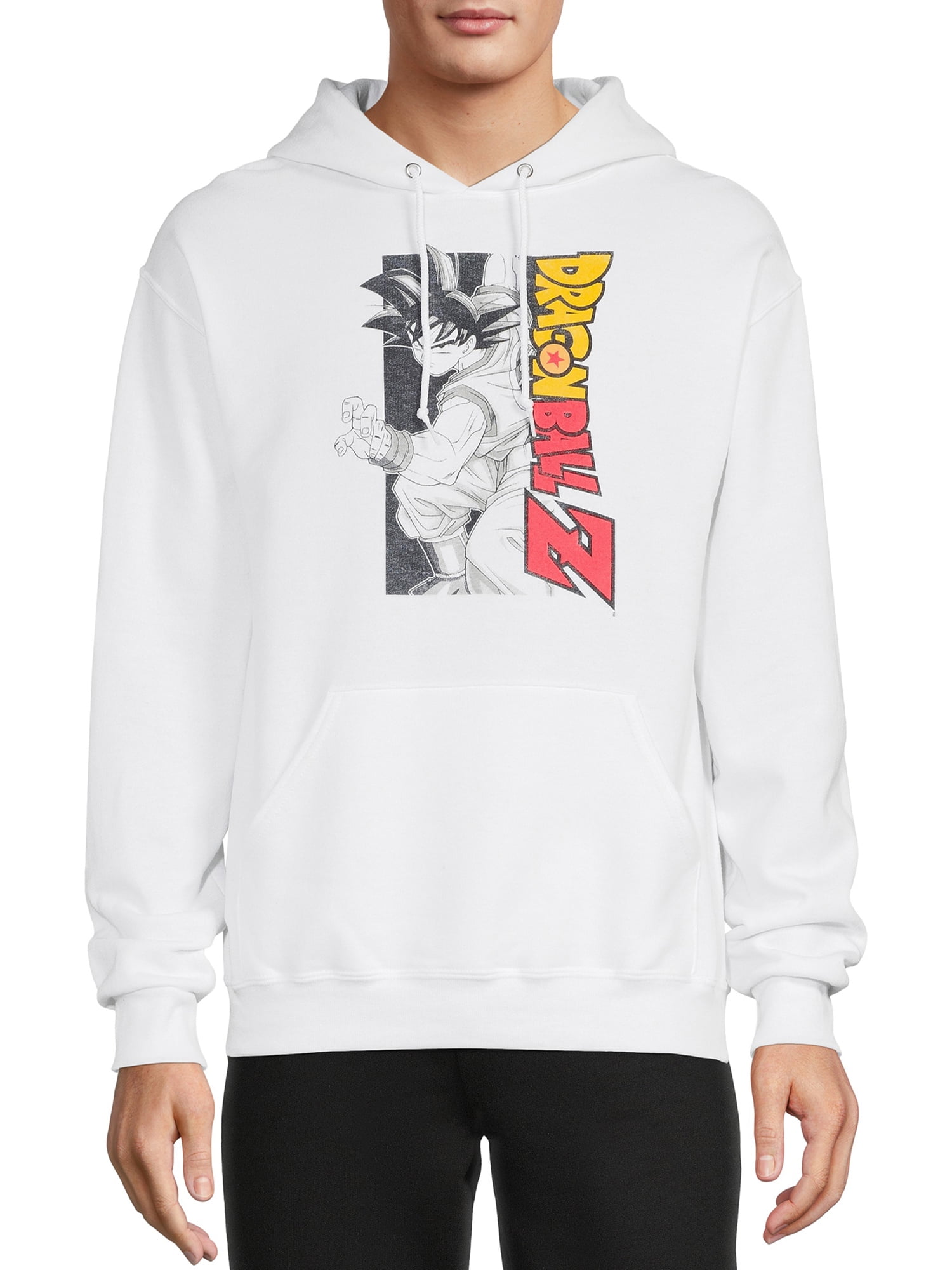 Dragon Ball Z Men's & Big Men's Graphic Hoodie Sweatshirt with Long ...