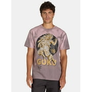 Dragon Ball Z Men's & Big Men's Goku Graphic Tee with Heat Reactive Color Change Fabric and s, Sizes XS-3XL