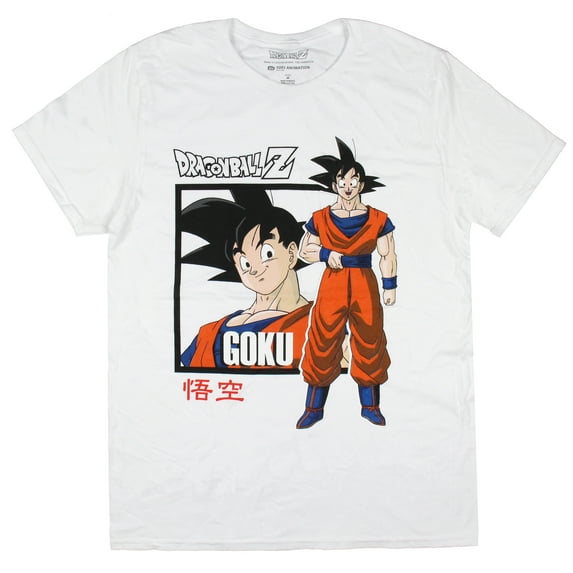 Dragon Ball Z Men's Goku Saiyan Warrior Adult Short Sleeve T-Shirt